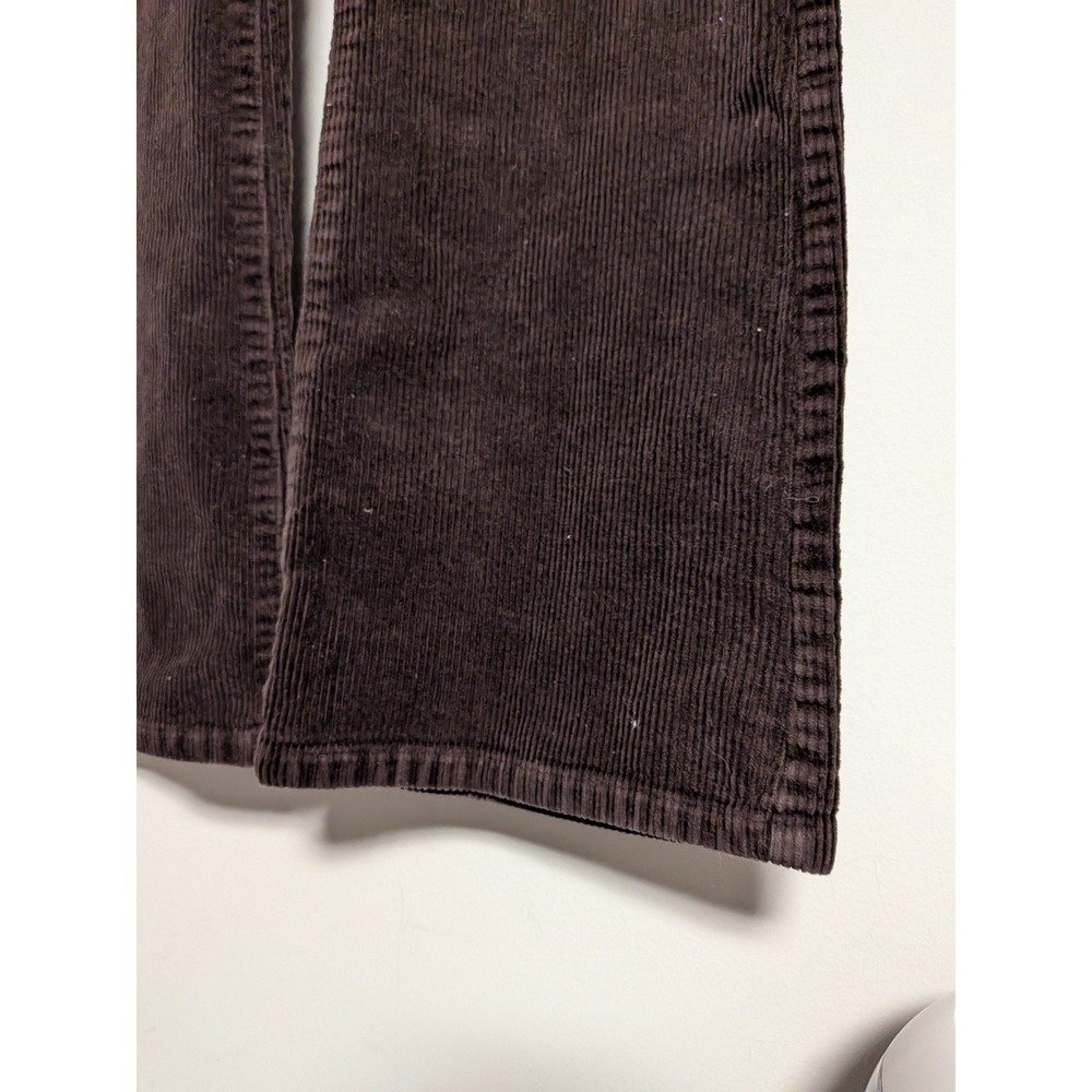 Lauren Ralph Lauren Brown Corduroy Pants Classic Bootcut Womens 12 LRL Jeans Co - Picture 7 of 13